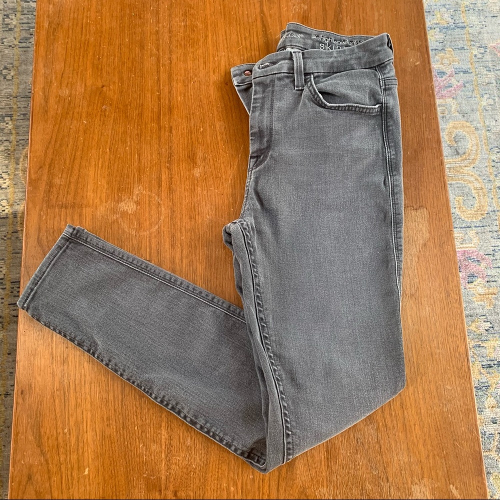 7 for all mankind the high waist ankle skinny jean